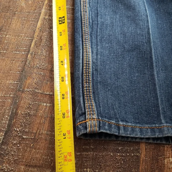 Vintage Coogi Aussie Men's Baggy Embroidered British Flag Y2K Jeans Sz 48 X 32 - Picture 13 of 13